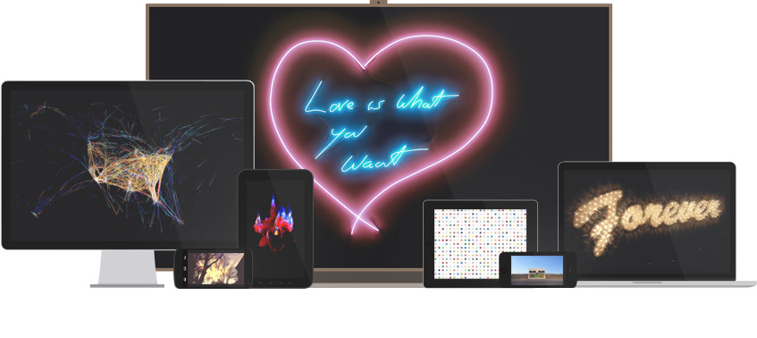 Artwork on your screens